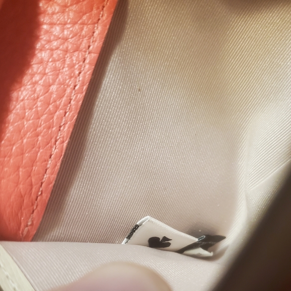 Kate Spade New York Roulette Top Handle Crossbody Bag. Peach Melba - Picture 15 of 16